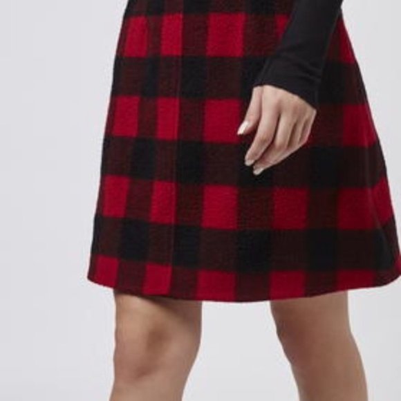Topshop Buffalo plaid skirt - Picture 6 of 6